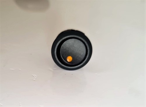 Mini wippenschalter led gelb - mini,