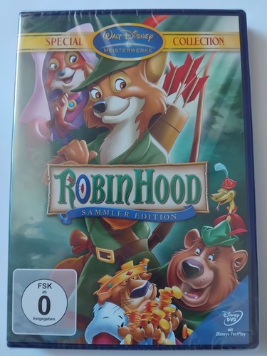 Robin hood walt disney dvd - hood,
