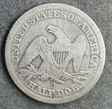 1/2 Dollar 1861 S USA