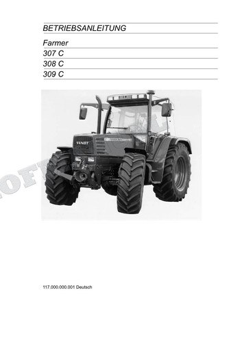 Fendt farmer 307 - 308, 309