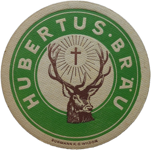 Alter bierdeckel hubertus - alter,