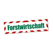 Forstwirtschaft magnetschild - forstwirtschaft,