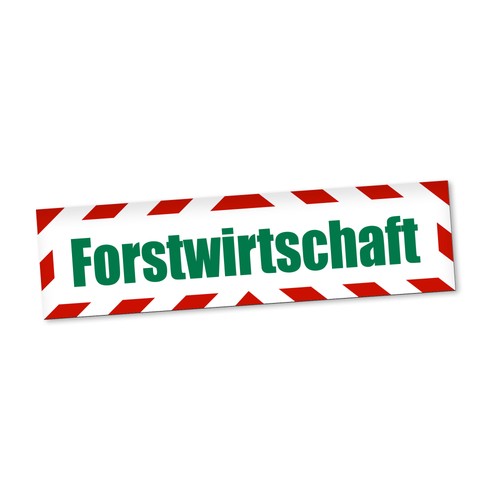 Forstwirtschaft magnetschild - forstwirtschaft,