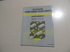 Toyota Yaris Verso / Echo Verso NCP  NLP   Schema de cablage electriques 11.2002