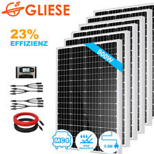 150W 900W 12 Volt Solar Set Solaranlage Inselanlage Wohnwagen Garten Solarmodul