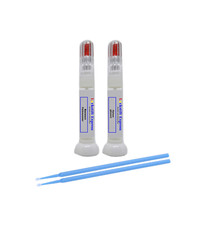 Lackstift Set zwei in einem geeignet für Mercedes, 149 POLARWEISS  10ml