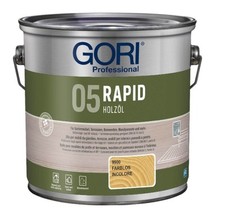 Gori Holzöl Rapid-Öl BEULE Farb & Größenwahl Teak Bangkirai Lärche Hartholz