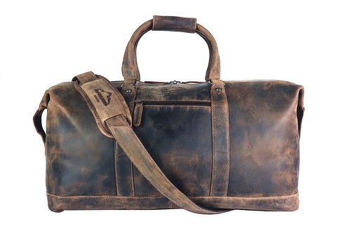 Leder reisetasche alabama - leder,
