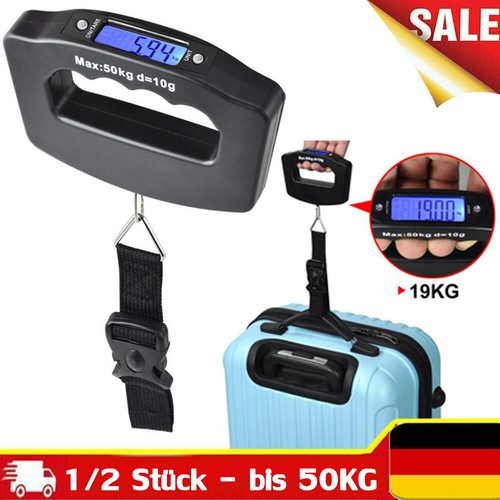 Digitale lcd kofferwaage - 1/2x,