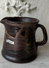 Landhaus Cottage Vintage Ton Keramik Steinzeug Krug Henkel-Kännchen *Handarbeit*