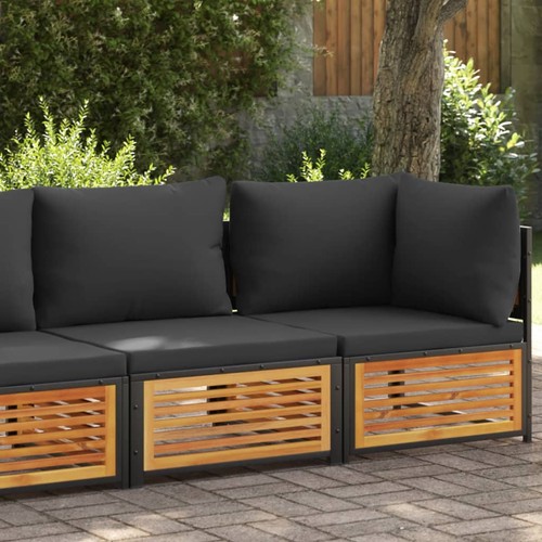 Vidaxl garten ecksofa - garten-ecksofa, mit