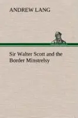 Andrew lang sir walter scott - andrew,