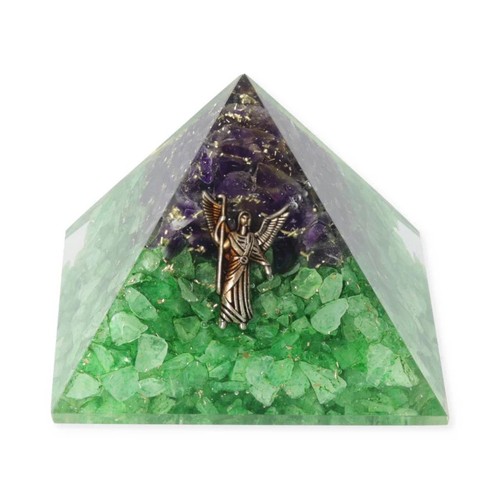 Orgonit pyramide peridot und - orgonit-pyramide,