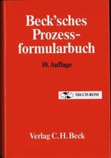 Beck sches prozessformularbuch - beck'sches,