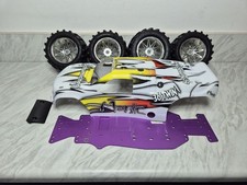 Schumacher Manic RC Ersatzteile Restposten Konvolut Räder Karosserie Chassis Stoßstange