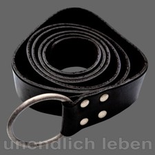 Ringgürtel aus robustem Leder