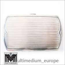 Jugendstil Silber Zigaretten Etui Schatulle 800 silver cigarette case Austria