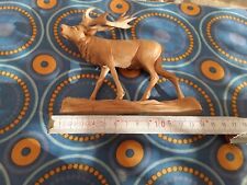 Holzschnitzerei Hirsch Bayr. Rhön, Handarbeit