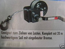 Profi -  Bootswinde Seilwinde