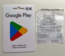 Google Play 50 Euro