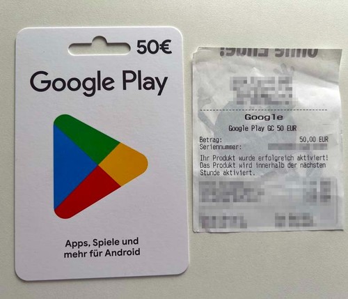 Google play euro - play, 50