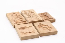 5 Spekulatius Holzformen