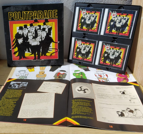 Politparade box - 4‑cd‑box, +