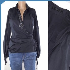 Rossodisera Damen Bluse grau