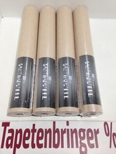 Vliestapete Titanium AS 4x 38197-4 (4Rollen) Uni Putzstruktur Braun Lehm Glitter