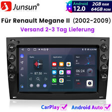 2+64GB Carplay Für Renault Megane II 2002-2009 Autoradio Android12 GPS NAVI DAB+