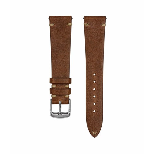 Uhrenarmband leder mahagoni - leder, in