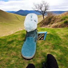 Primigi Leder Kinder Winterstiefel in Scamosc/Techno/Ottan