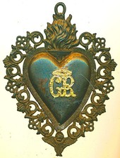 Votivgabe,  Herz geprägtes