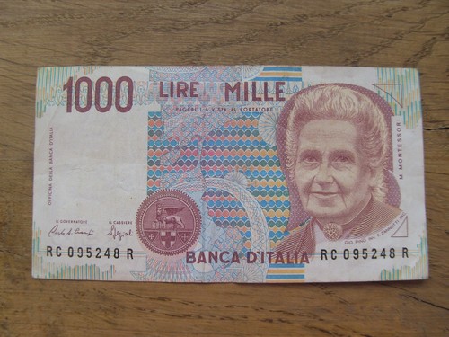 Italien 1000 lire - 1000, maria