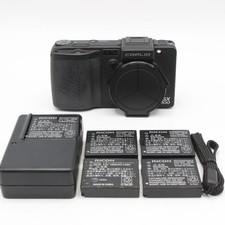 Ricoh Caplio GX100 10MP Kompakt Digitalkamera Schwarz Getestet Funktioniert