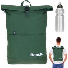 Rucksack Herren Jungen Bench Roll-Top A4 Kurierrucksack 64180 1300 Oliv Grün +f