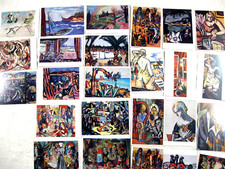 MAX BECKMANN  25 Postkarten