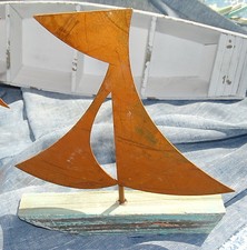 Deko-Segel-Schiff "Tuin" Boot