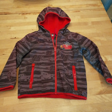 Jacke, Softshell, Cars, Gr. 104 Rot, leicht gefüttert