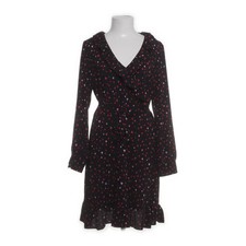 Clockhouse, Kleid, Größe: 44, Schwarz/Mehrfarbig, Gepunktet, Damen #Mge