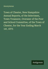 Town chester new hampshire - town, of
