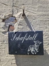 Schiefertafel Mit Gravur Deko