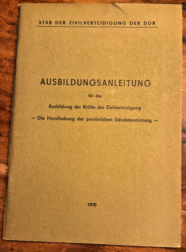 Ddr ausbildungsheft für - ddr,