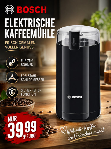 Bosch elektrische kaffeemühle - bosch,