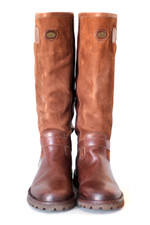 Leder Jagdstiefel LE CHAMEAU ( Brown Tan Riding Hunting boots ) EU 44 - UK 9½