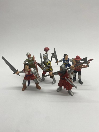 Bullyland figuren ritter - 6x,