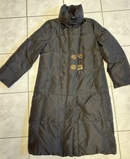 Schneiders Salzburg Daunenmantel Damen Schwarz 42 70% Gänsedaunen Gerade Vintage