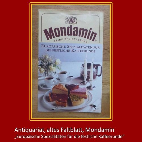 Antiquariat,Kochbuch,Faltblatt