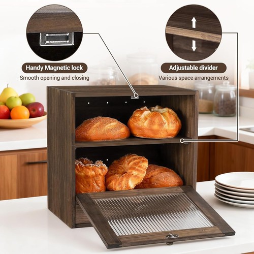 36cm 2etagen brotkasten - 2etagen,