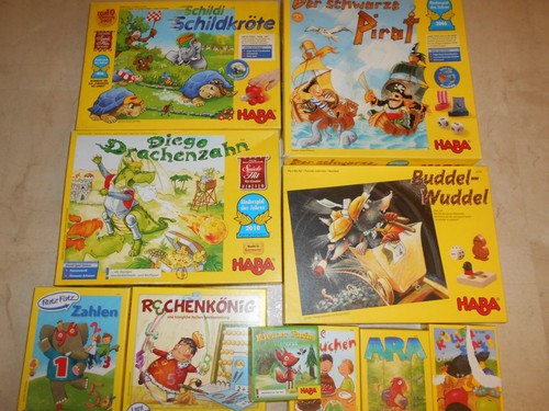 Haba spiele schildi - 10, spiele: